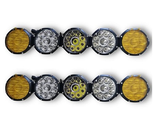 Kit Barra com Faróis Led 600W