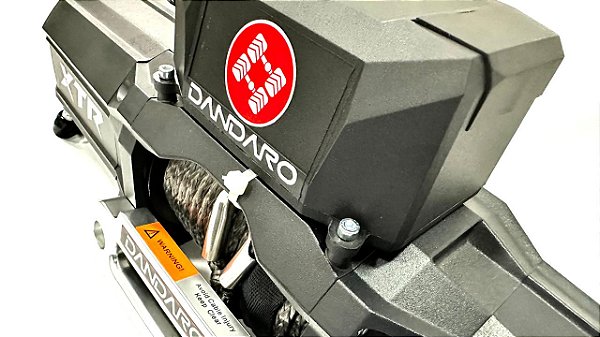Guincho Elétrico Dandaro XTR-S 6000 Lbs 12v Utv Cabo sintético