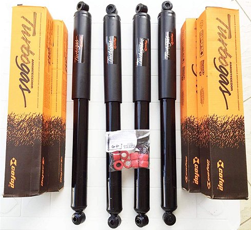 Jogo de 4 Molas e Amortecedores Troller 2002 a 2014 Lift 2 (5,08cm) - WB4x4