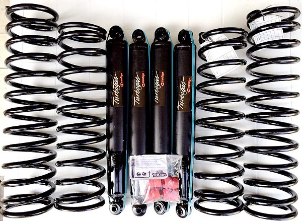 Jogo de 4 Molas e Amortecedores Troller 2002 a 2014 Lift 2 (5,08cm) - WB4x4