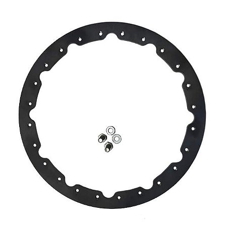 Kit Beadlock Clean Aro 15 Com 96 Parafusos - Jogo Para 4 Rodas