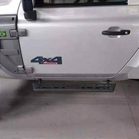 Par de Estribo de Aço Modelo Slim Troller 2015 em Diante