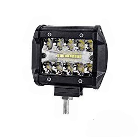 Farol Milha Led 60W Lentes 8D Alta Potência