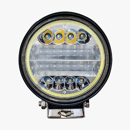 Farolete Milha Led 72W Angel Eyes