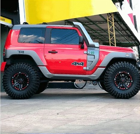 Jogo Rodas 17x9 Dakar 6x139.7 Troller, Toyota, Ranger, Nova S-10, Triton, L200