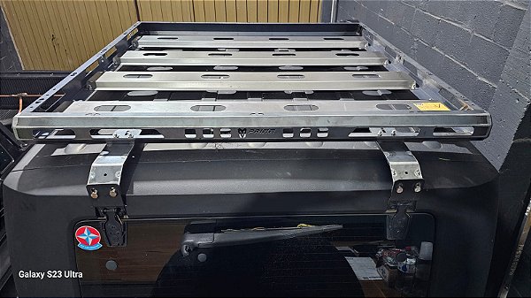 Bagageiro de Teto com 02 Escadas Laterais Jeep Wrangler JKU