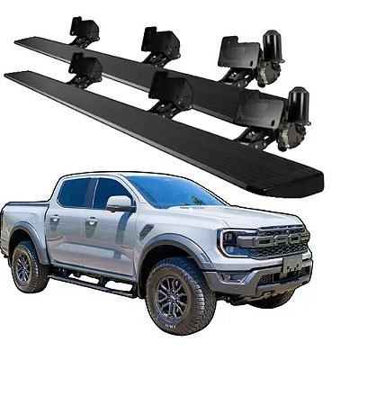 Estribo Lateral Elétrico Retrátil Ford Ranger 2024 a 2025
