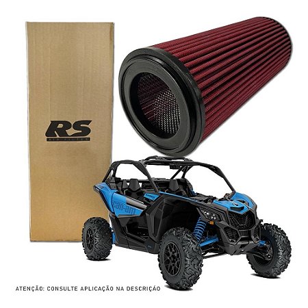 Filtro Ar Esportivo Lavável Inbox Rs CAN AM UTV MAVERICK X3 900 R900 RS4000