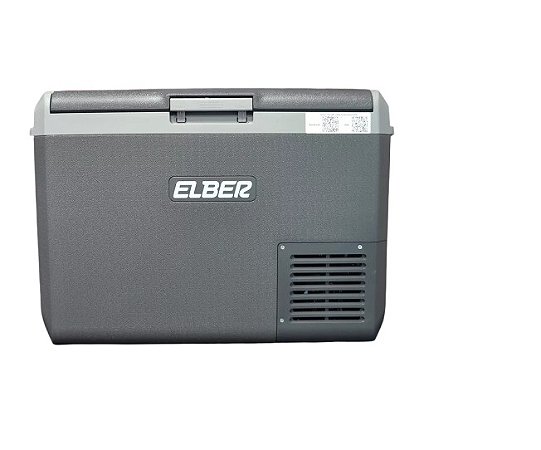 Geladeira Portátil D2D 50 Litros Dark 12v 24v 110v 220v App Bluetooth - Elber