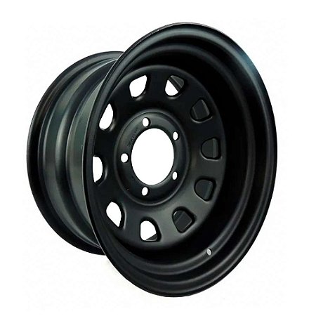 Jogo Com 4 Rodas Daytona 17x9 - 5x139.7 Willys, Rural e Samurai
