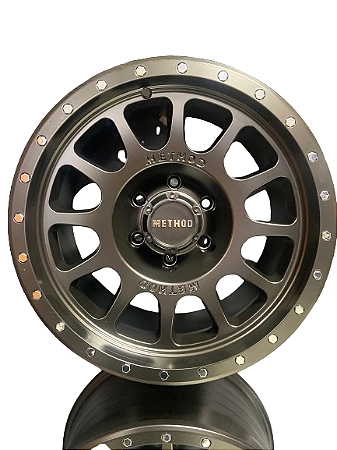 Jogo Rodas 17x9 Safari Method 6x139,7 Troller, Toyota, Ranger, S-10, Engesa