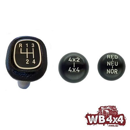 Jogo de Bola de Câmbio 4 Marchas Jeep com Câmbio de Chevette