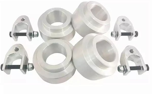 Kit Lift Total Dianteiro e Traseiro 2 Polegadas Wrangler JL/JLU 2019 a 2022 e Jeep JT Gladiator