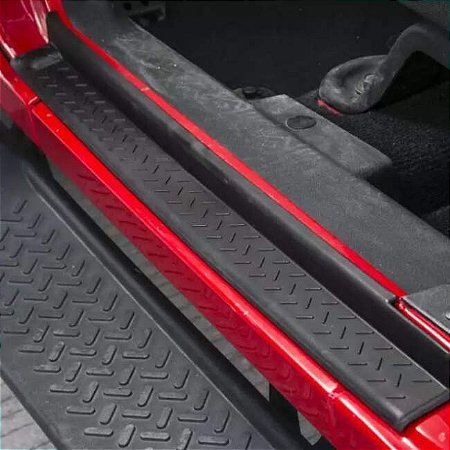 Soleira Plástica Jeep Wrangler JK 2007 a 2018