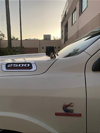 Suporte barra e farol de milha para capô sem furar - par