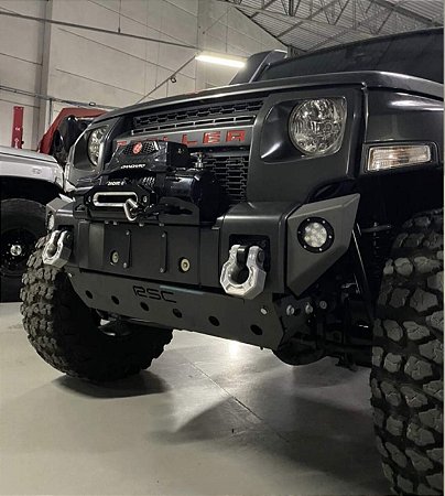 Ponteira Milha Menor + 2 Faróis de Milha de Embutir 9W