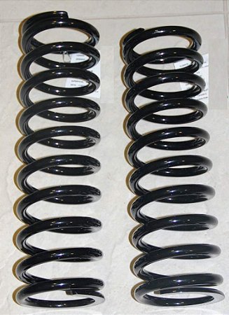 Par de Molas Traseiras Troller 2002 a 2014 Lift 2 Polegadas