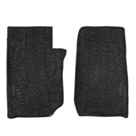 Tapete de Borracha Jeep Wrangler Preto