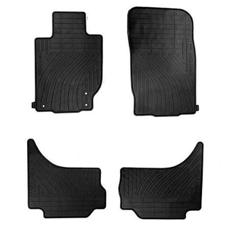 Tapete de Borracha L200 Triton 2009 a 2015 Preto