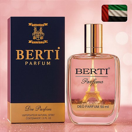 Perfume Berti Feminino 50 ml - 69 Inspiração Baccarat Rouge 540