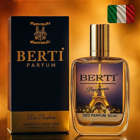 Perfume Berti Masculino 50 ml - 06 Inspiração Azzaro Pour Homme
