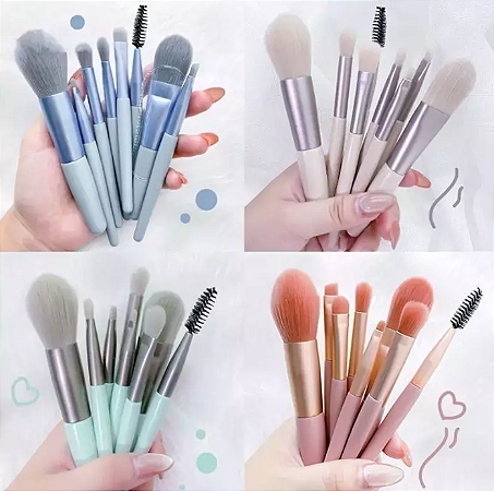 Kit 8 Pincéis Sortidos - Bela Manuela