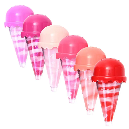 Gloss Labial Vivai Shake Hidratante Efeito Brilho