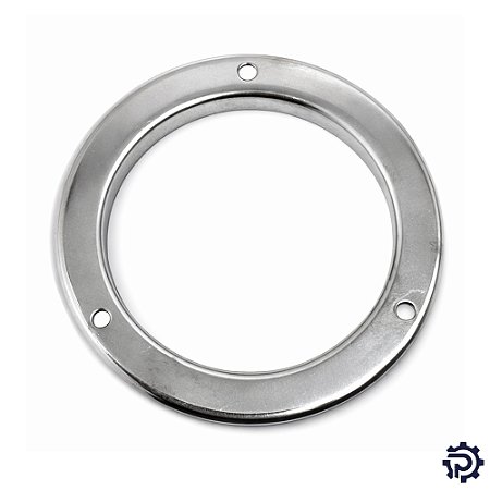 Flange Inox para Manômetro Angular