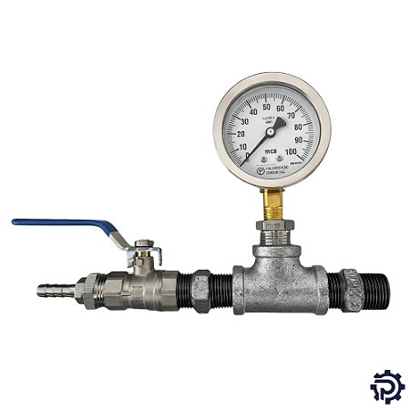 Kit Teste de Estanqueidade para Tubulações – 0 a 100 MCA