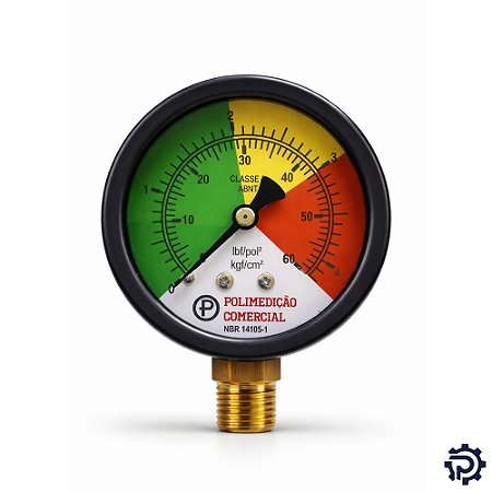 Manômetro para Filtro de Piscina 0 a 60 PSI