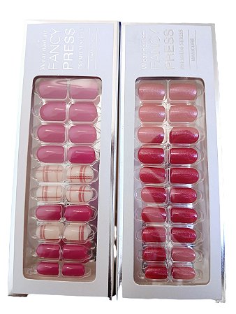 Kit de unhas com 48 peças