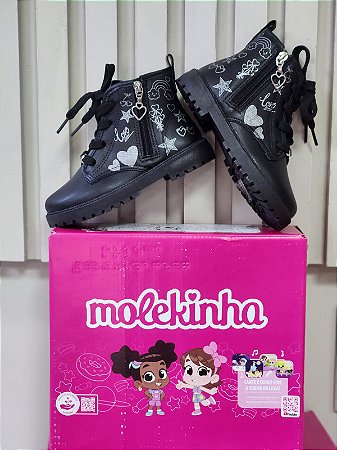 Bota Infantil Molekinha Estampa