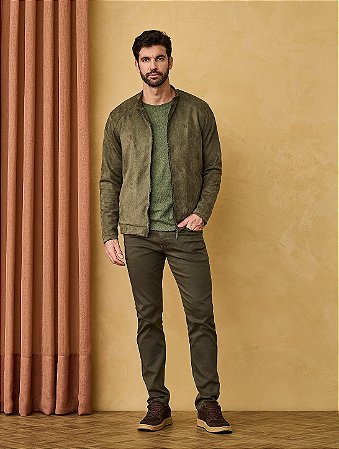 Jaqueta Masculina Suede Mpollo