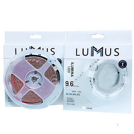 2835-120-01 FITA LED 120L 9,6W/M 1200LM 6000K 12V 5M