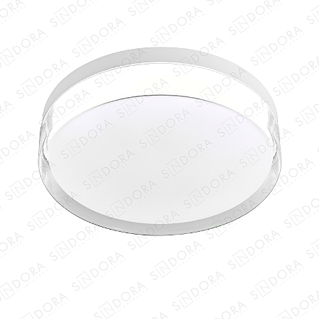 PLAFON Φ48×7CM 45+45W 4500LM 3000K 4500K 6500K BIVOLT METAL BRANCO+ACRILICO
