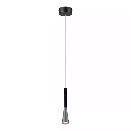 Pendente LED Cinza 10X10X15cm 6W 3000K (DCD01814D)