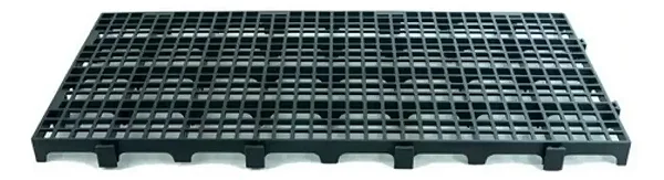 PALETE PLÁSTICO MODULAR PRETO