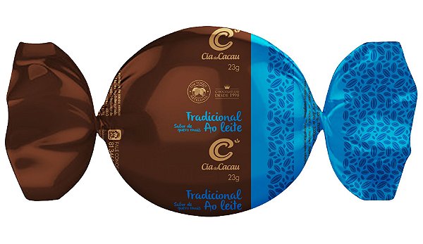 TRUFA CIA DO CACAU CHOCOLATE TRADICIONAL AO LEITE 23g