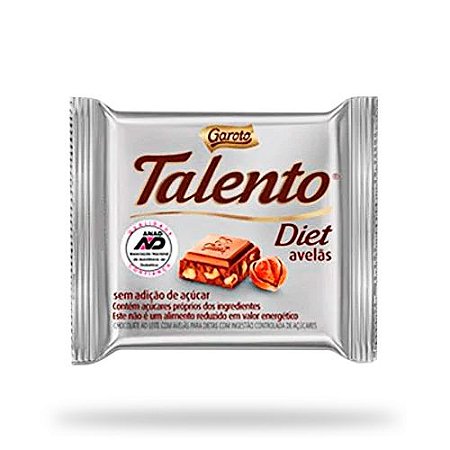 GAROTO CHOCOLATE LEITE TALEN MINI DIET