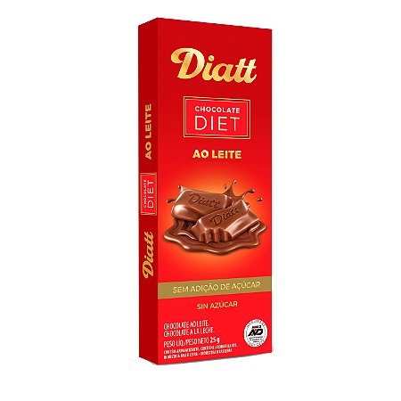 DIATT DP TABLETE AO LEITE 25g