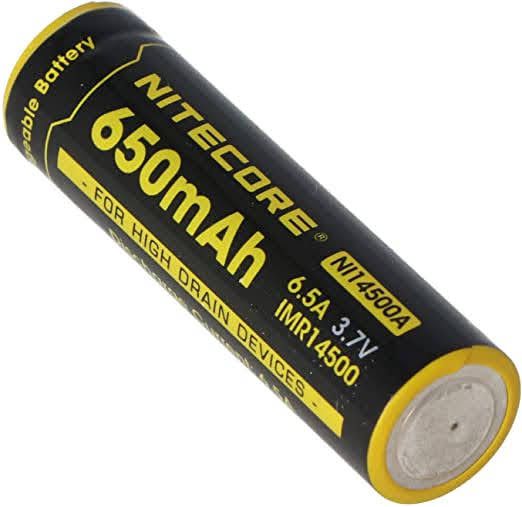 Bateria de lítio 14500 Nitecore NI14500A com alta drenagem