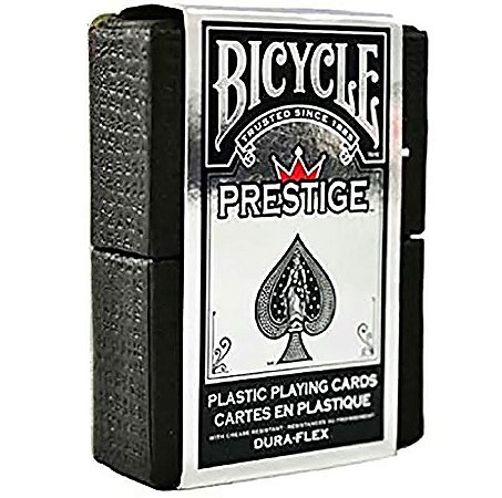 Baralho Premium Bicycle Prestige Dura-Flex Plastico Vermelho