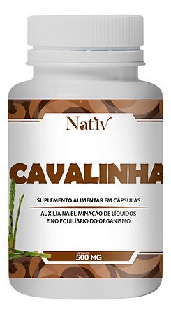 Cavalinha - Nativ - 500mg - 120 Cap
