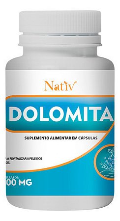 Dolomita - Nativ - 500mg - 120 Capsulas
