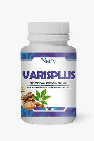 Varisplus - Nativ - 500mg - 120 Cápsulas