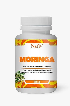 Moringa - Nativ - 500mg - 60 Cápsulas