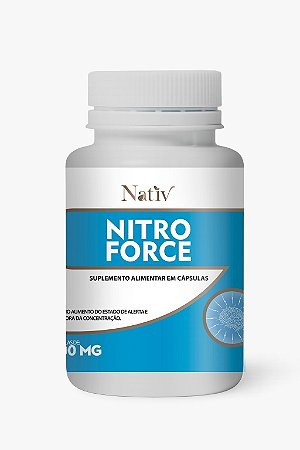 Nitro Force - Nativ -500mg - 120 Cápsulas