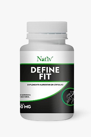 Define Fit - Nativ - 500mg - 60 Cápsulas