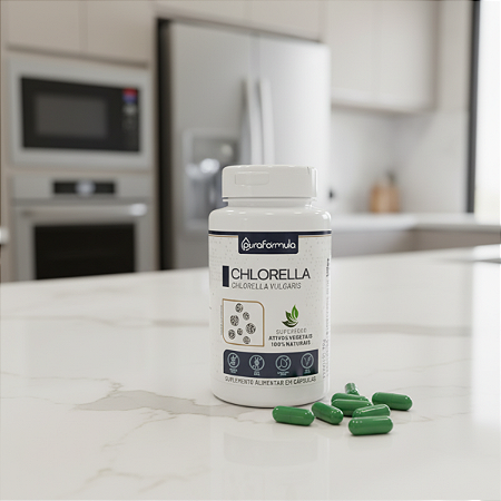Chlorella Vulgaris Premium 500mg - 120 capsulas
