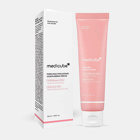Creme Facial Medicube PDRN Pink Hyaluronic Moisturizing Cream 50ml